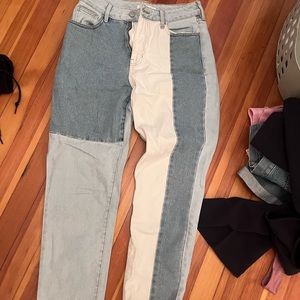 Pacsun patchwork jean